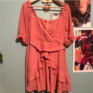 Pink frilly Medium dress from Francesca’s